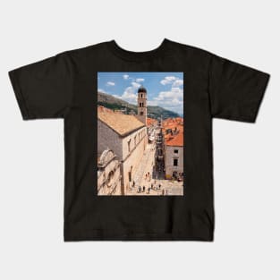 Strolling Up Stradun Kids T-Shirt